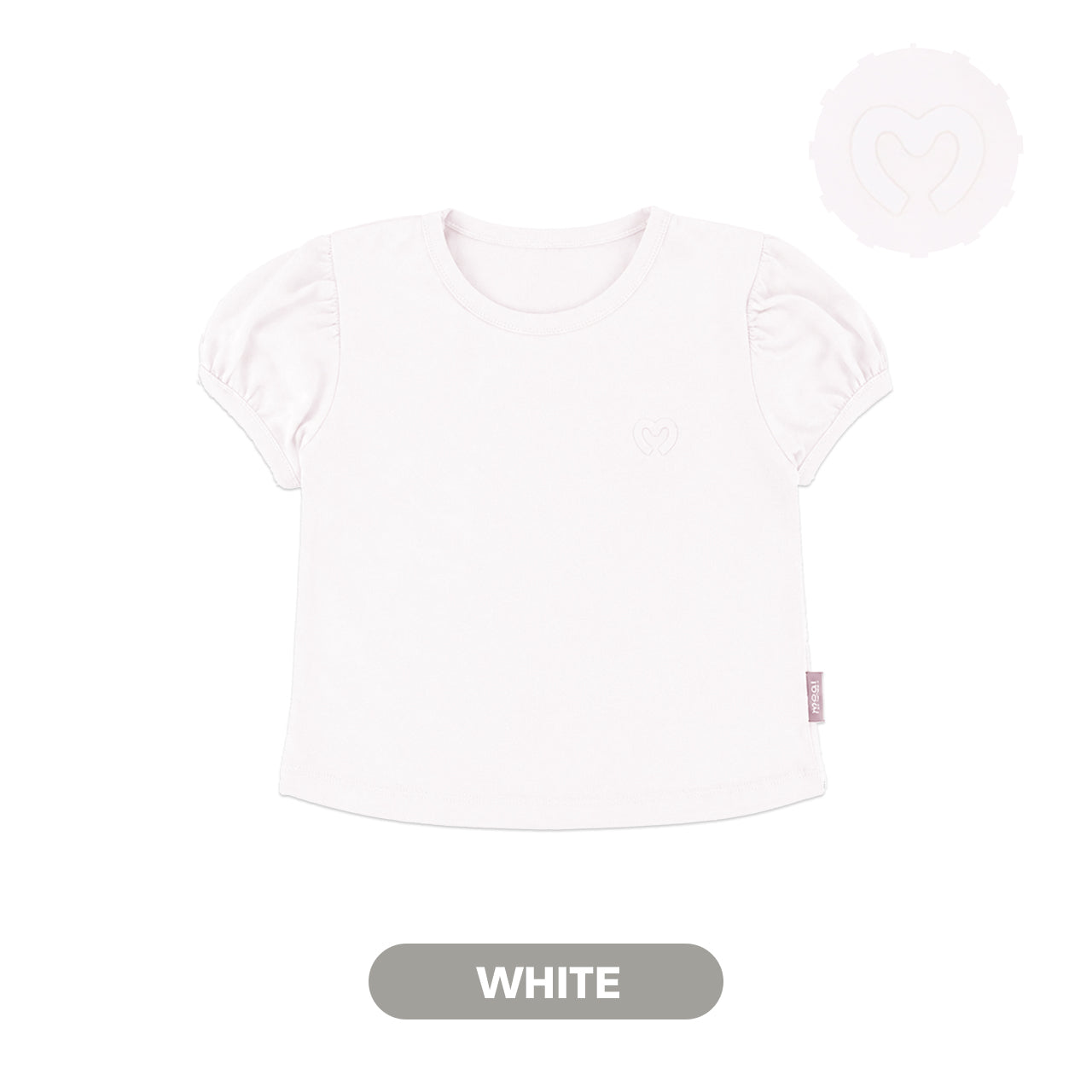 Mooi Kaos Anak Perempuan Comfy Girls Basic T-shirt