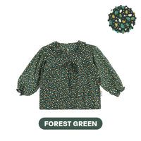 Mooi Atasan Anak Perempuan Christmas Collection Millie Ruffle Top