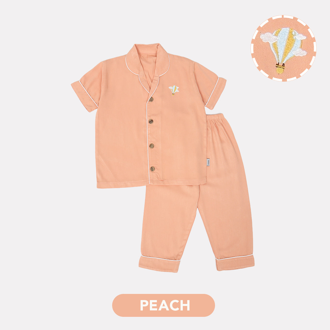 Mooi Piyama Anak Baju Tidur Anak Short Pajamas V1