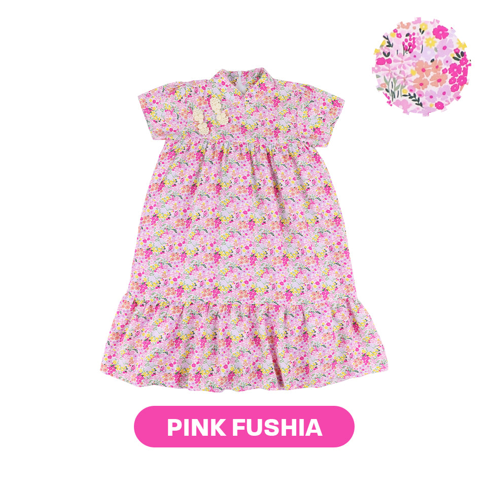 Mooi Dress Anak Perempuan Lunar Collection Rosie Cheongsam Dress