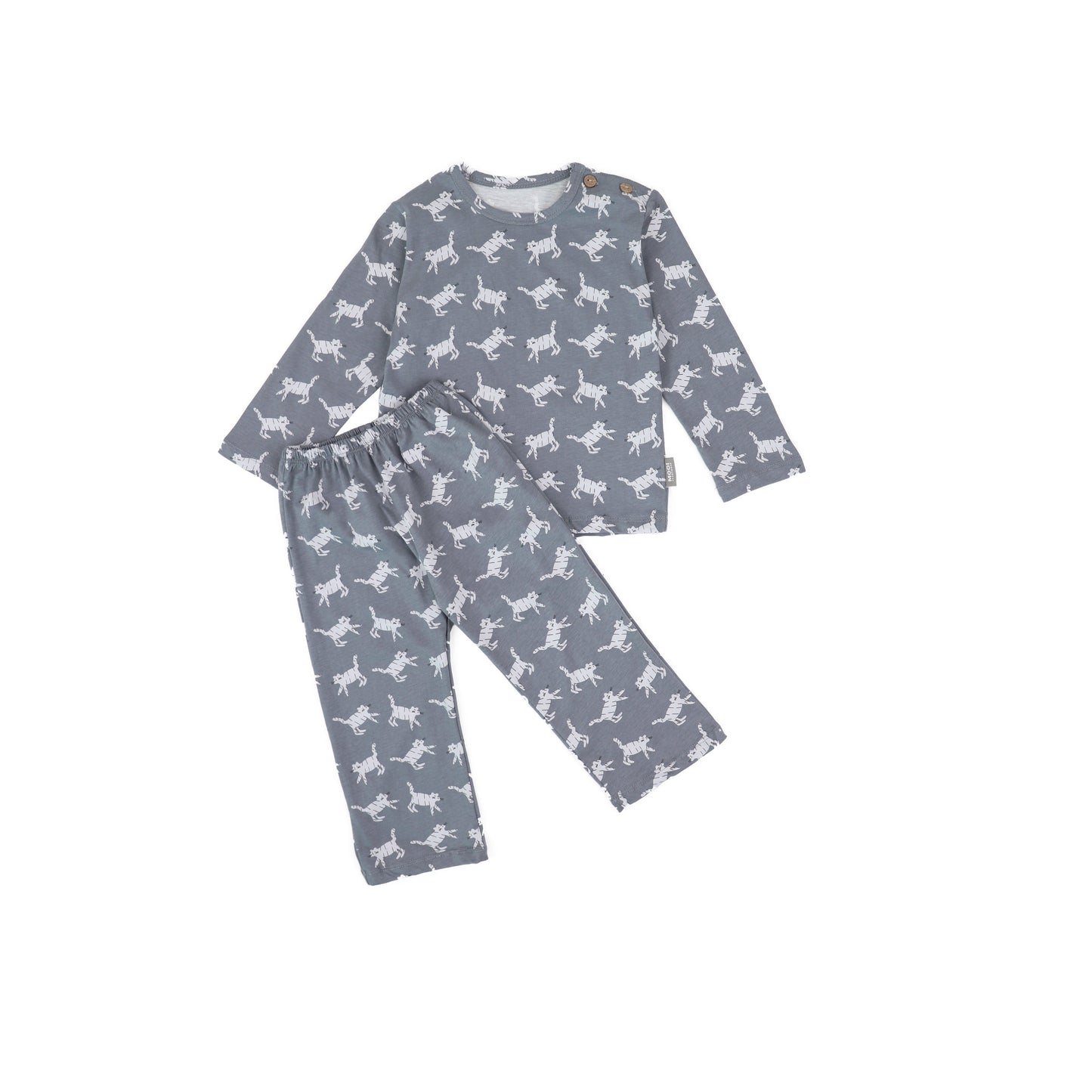 Mooi Setelan Piyama Anak Mikio Pajamas Set Print