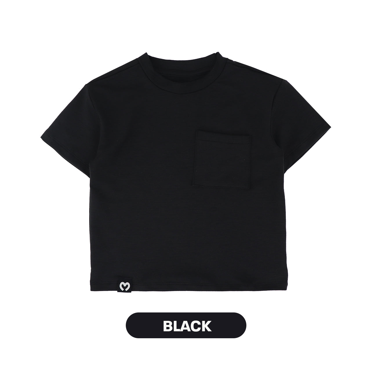 Mooi Kaos Anak Pocket Unisex Comfy Oversized T-Shirt Pocket Kids