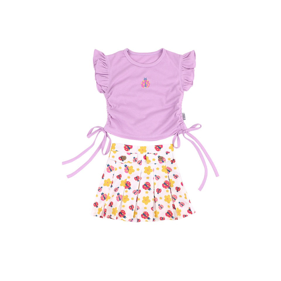 Mooi X Dinda Puspitasari Setelan Anak Perempuan Angel Set