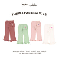 Mooi X Dinda Puspitasari Celana Panjang Anak Perempuan Yumna Pants Ruffle