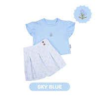 Mooi Setelan Anak Perempuan Ella Skort Set