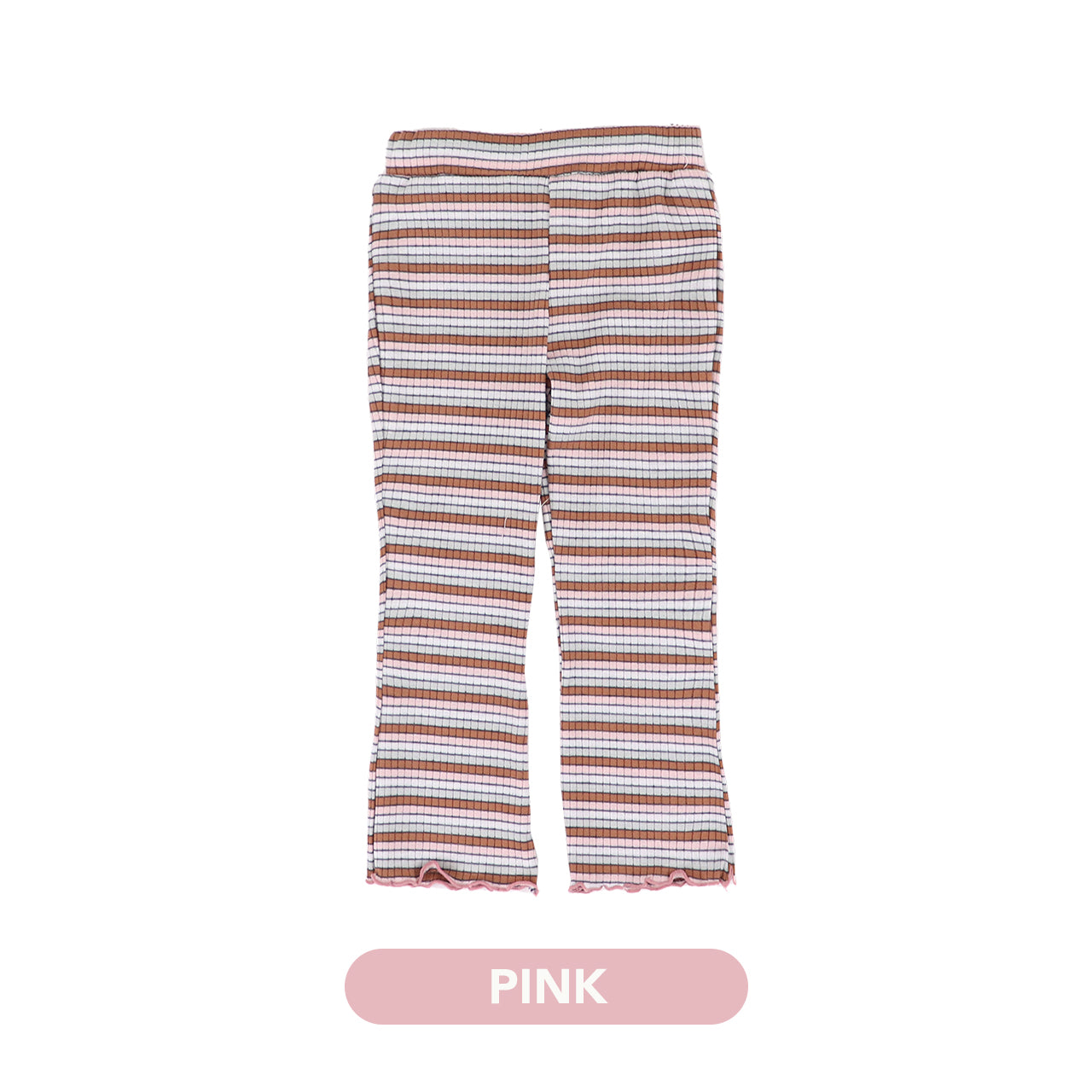 Mooi Celana Panjang Anak Perempuan Hinata Rib Striped Pants