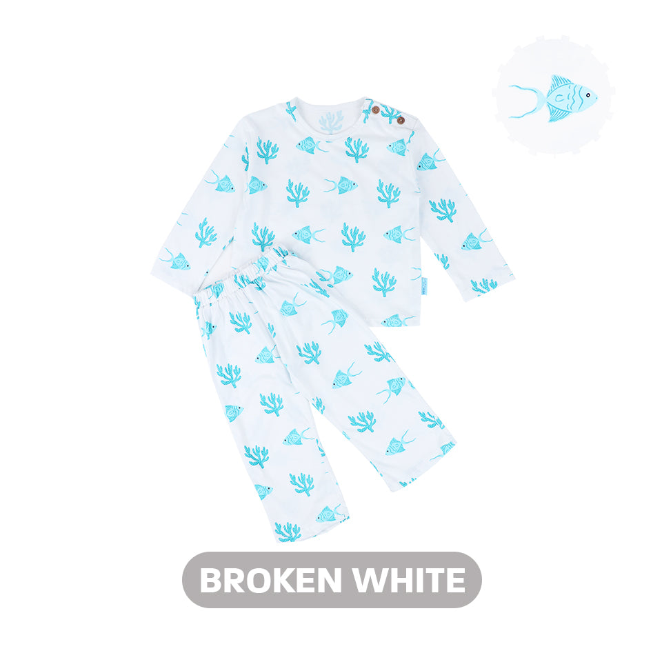 Mooi X Dinda Setelan Piyama Anak Nael Pajamas Set