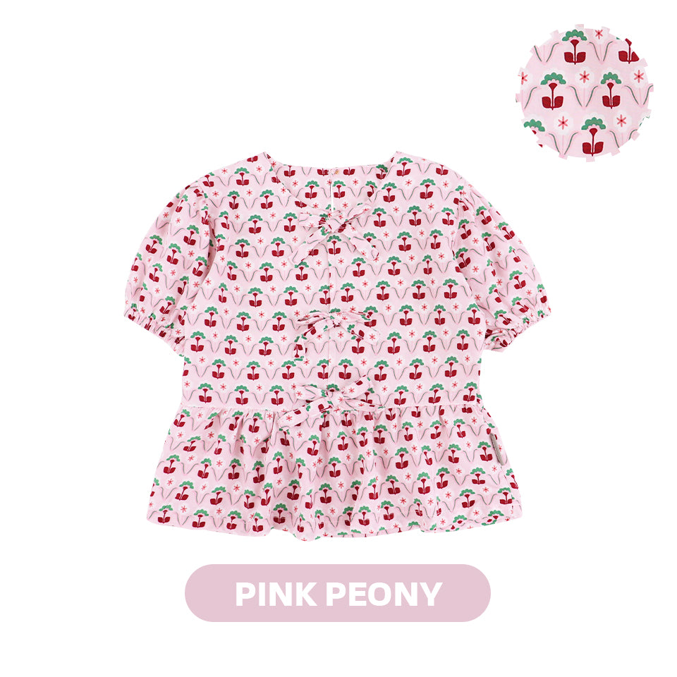 Mooi Atasan Anak Perempuan Christmas Collection Claire Top