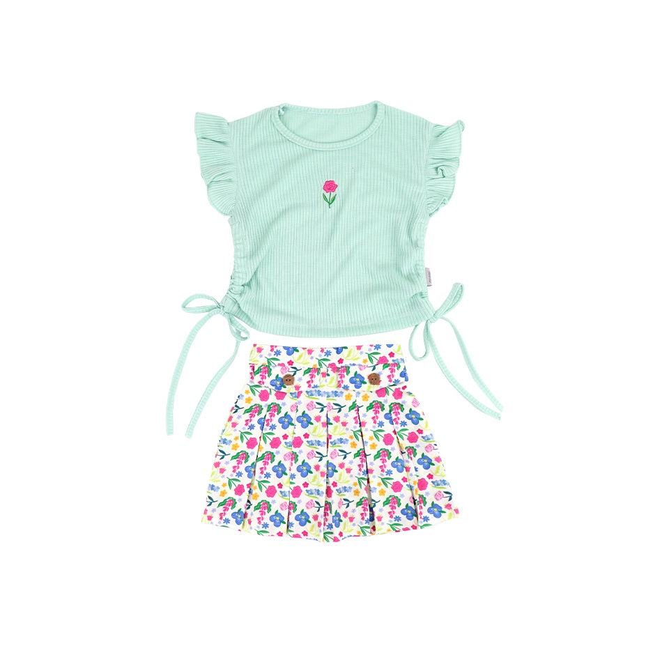Mooi X Dinda Puspitasari Setelan Anak Perempuan Angel Set