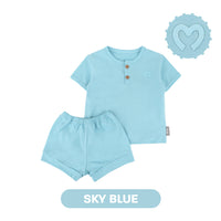 Mooi Setelan Bayi Comfy Baby Short Basic Set