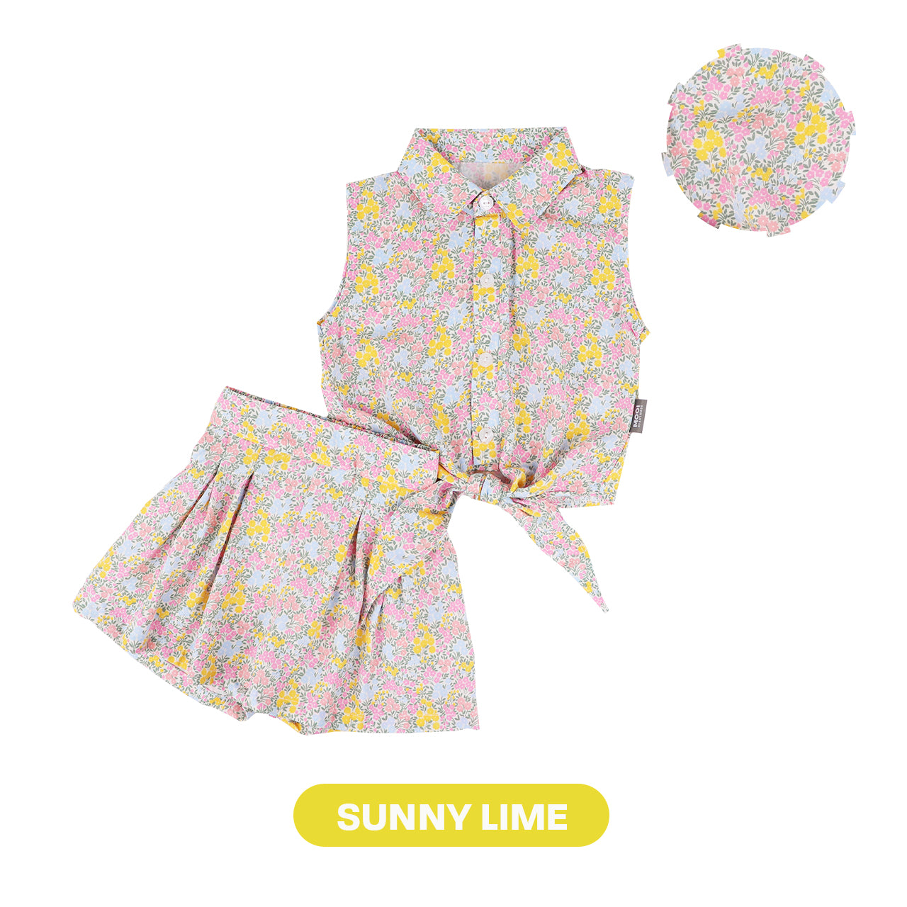 Mooi Setelan Anak Perempuan Monica Set
