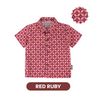 Mooi Atasan Batik Kemeja Anak Laki-Laki Mahesa Batik Shirt