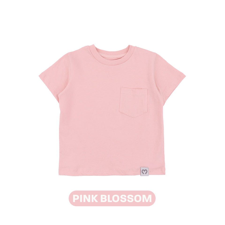Mooi Kaos Anak Pocket Unisex Comfy T-Shirt Pocket Kids