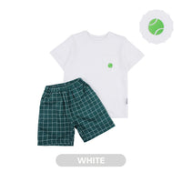 Mooi Setelan Anak Kaos Anak Tshirt Pocket Tee Set