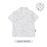 Mooi Kemeja Anak Laki - Laki Kemeja Katun Motif Gama Shirt