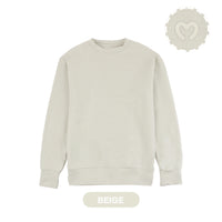Mooi Sweater Dewasa Unisex Comfy Sweater Basic Adult