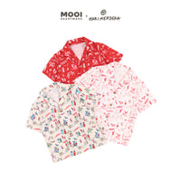 Mooi x Hari Merdeka Kaos Kemerdekaan Kemeja Anak Printed Shirt