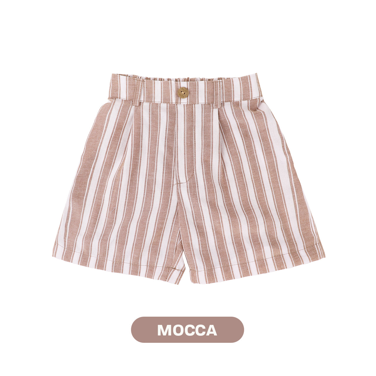 Mooi Celana Pendek Anak Laki-laki Yoshi Striped Pants