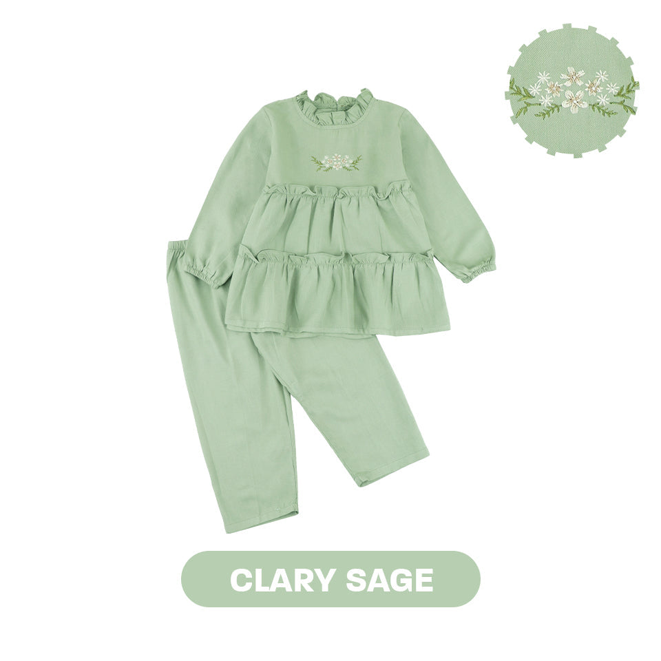 Mooi Setelan Anak Perempuan Raya Collection Maira Tunik Set