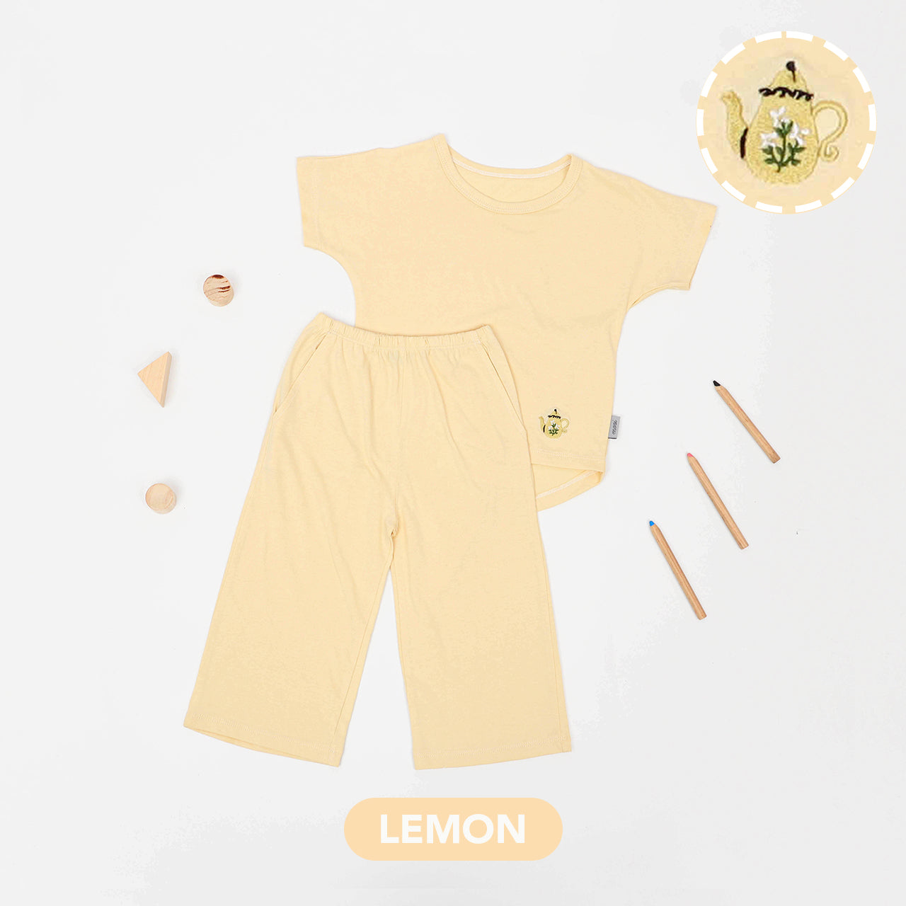 Mooi Setelan Anak Perempuan Kulot Alice Set