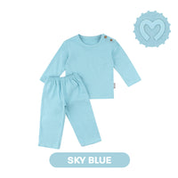 Mooi Setelan Piyama Bayi Comfy Baby Basic Pajamas