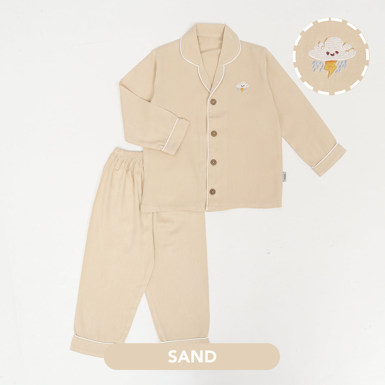 Mooi Piyama Panjang Anak Baju Tidur Anak Long Pajamas