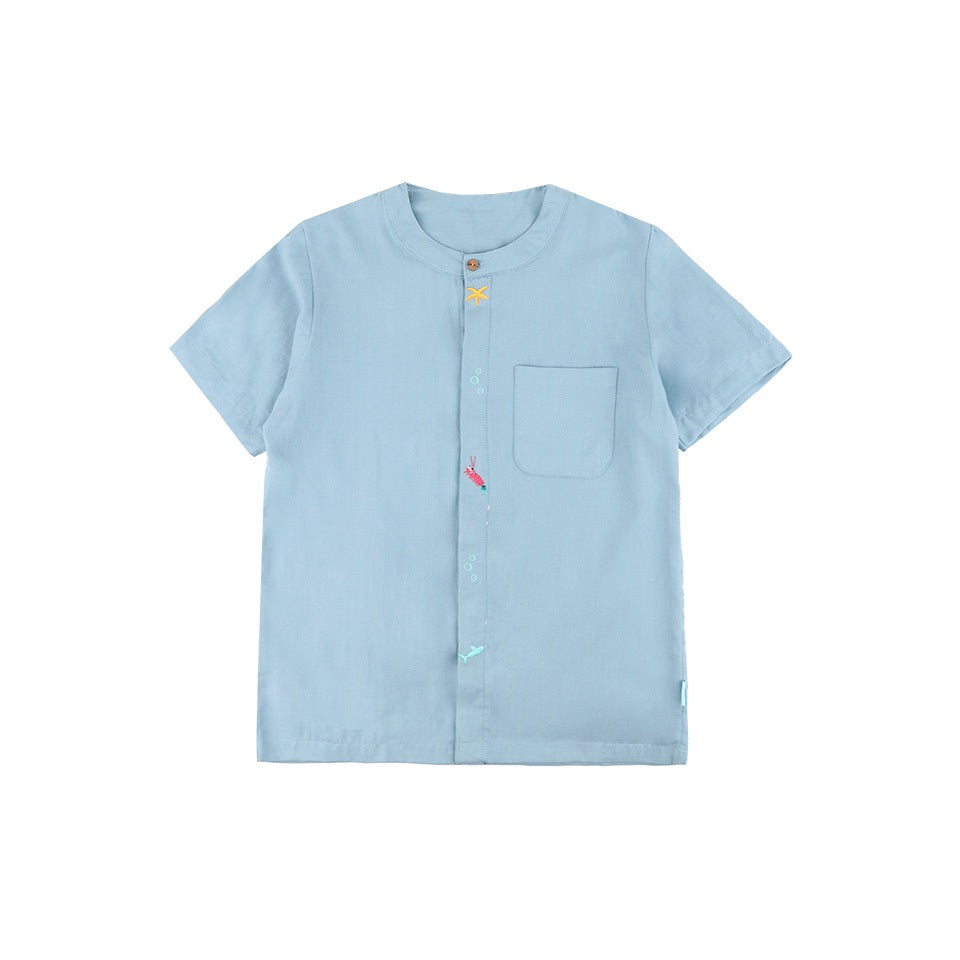 Mooi X Dinda Puspitasari Kemeja Dewasa Glen Pocket Shirt Adult
