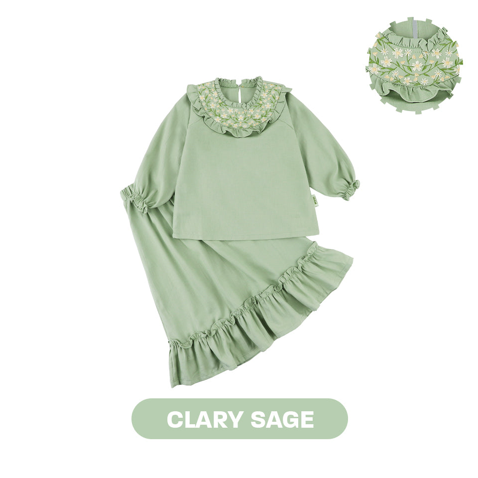 Mooi Setelan Anak Perempuan Raya Collection Khaira Tunic Set