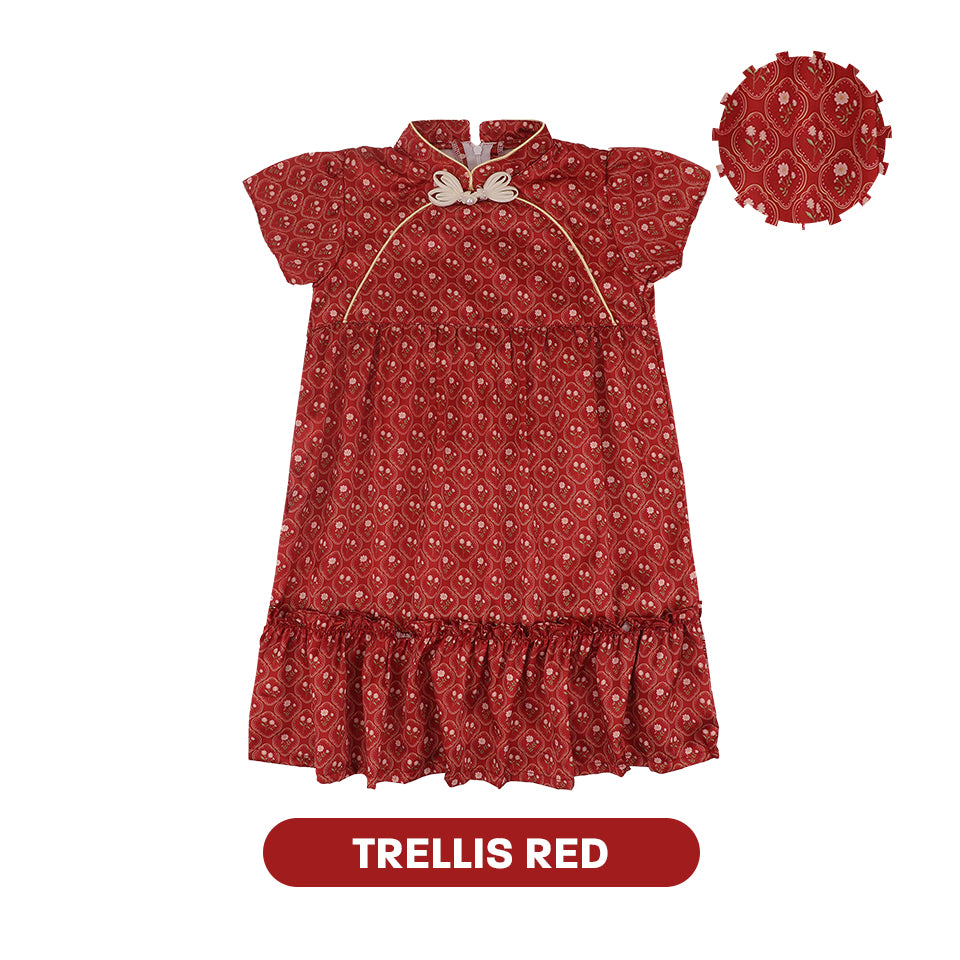 Mooi Dress Anak Perempuan Lunar Collection Huan Cheongsam Dress