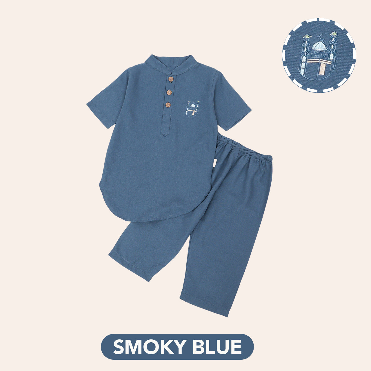 Mooi Adam Koko Set Setelan Koko Anak Raya Collection V2