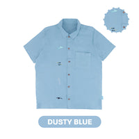 Mooi X Dinda Puspitasari Kemeja Dewasa Nolan Pocket Shirt Adult