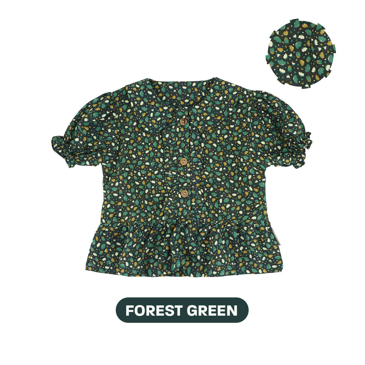 Mooi Atasan Anak Perempuan Christmas Collection Lizzy Top