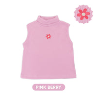 Mooi Atasan Anak Perempuan Yumiko Rib Top