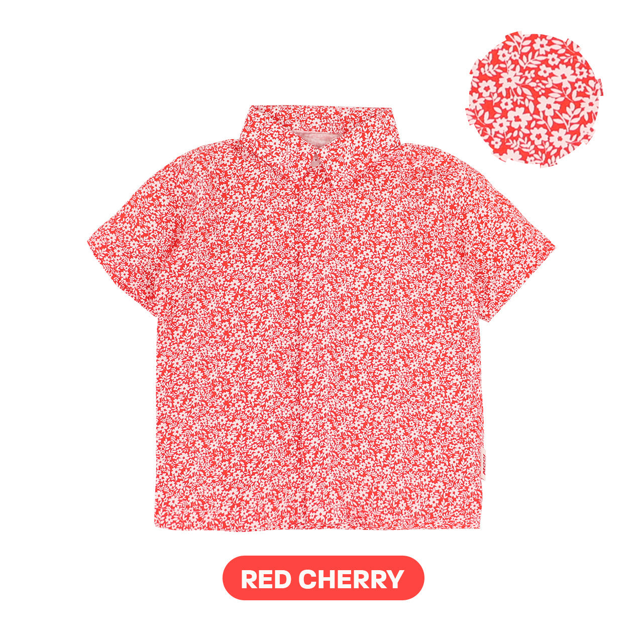 Mooi Kemeja Anak Laki-Laki Lunar Collection Han Collar Shirt