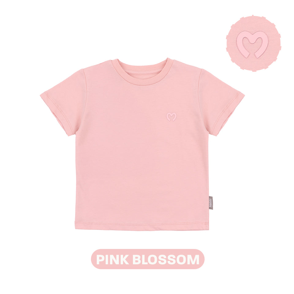 Mooi Kaos Anak Unisex Laki Laki Perempuan Comfy T-Shirt Basic Kids