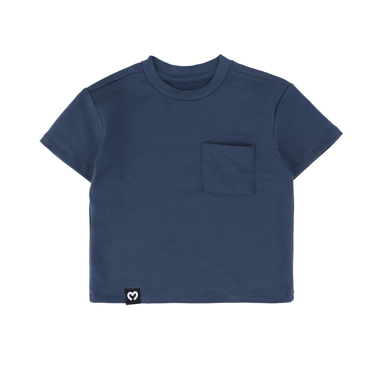 Mooi Kaos Anak Pocket Unisex Comfy Oversized T-Shirt Pocket Kids