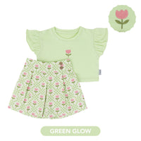 Mooi Setelan Anak Perempuan Ella Skort Set