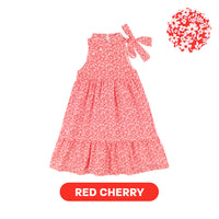 Mooi Dress Anak Perempuan Lunar Collection Peony Cheongsam Dress