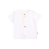 Mooi X Dinda Puspitasari Kemeja Anak Laki-laki Rue Pocket Shirt