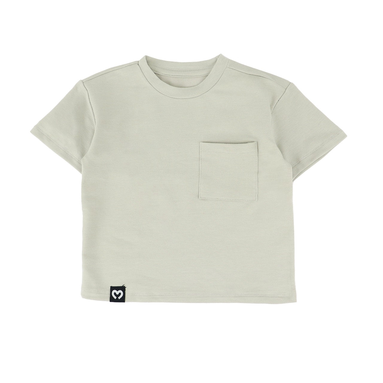 Mooi Kaos Anak Pocket Unisex Comfy Oversized T-Shirt Pocket Kids