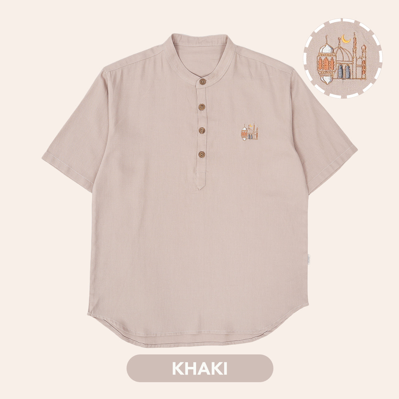 Mooi Atasan Pria Kemeja Pria Raya Collection Karim Koko V1