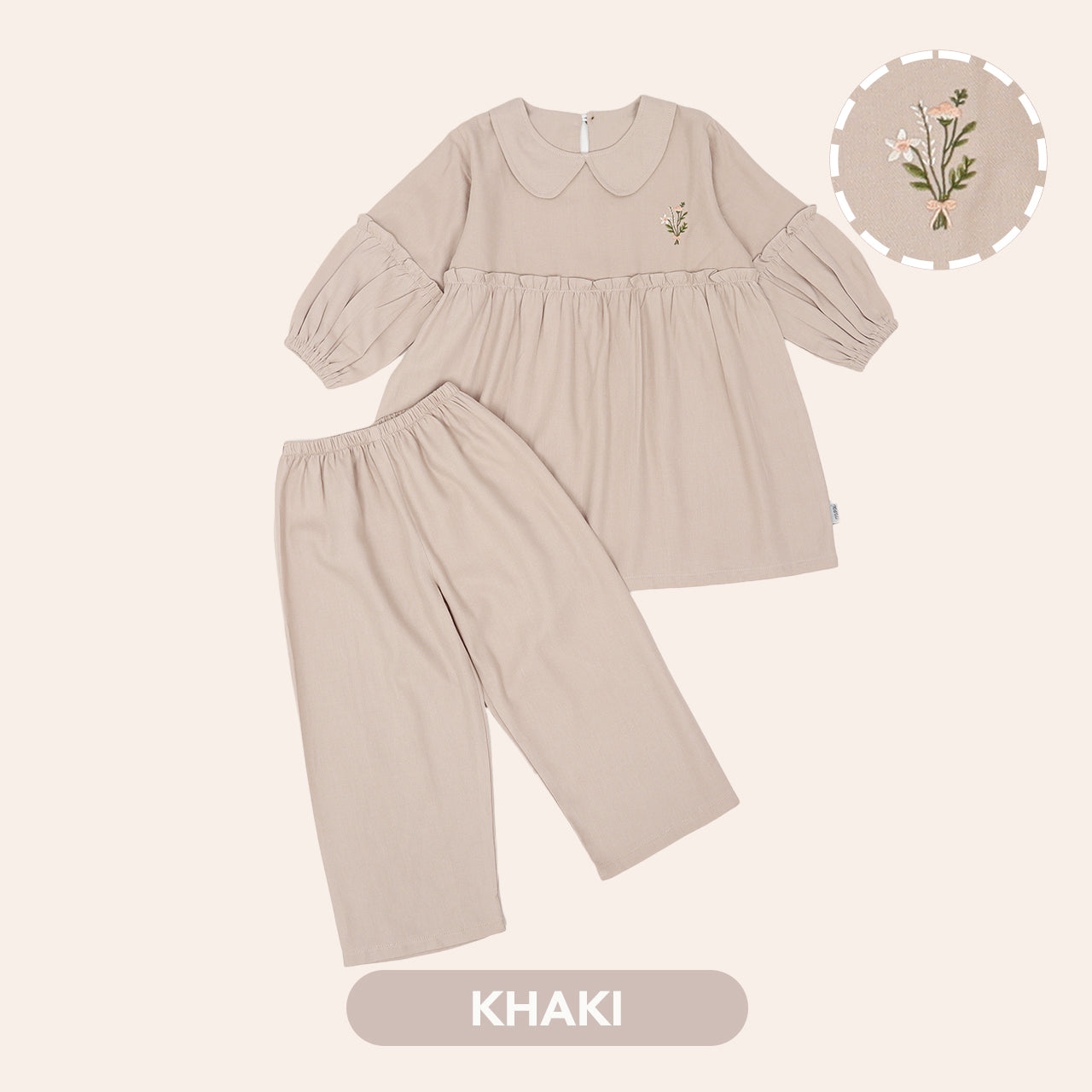 Mooi Setelan Anak Perempuan Alisha Tunik Set