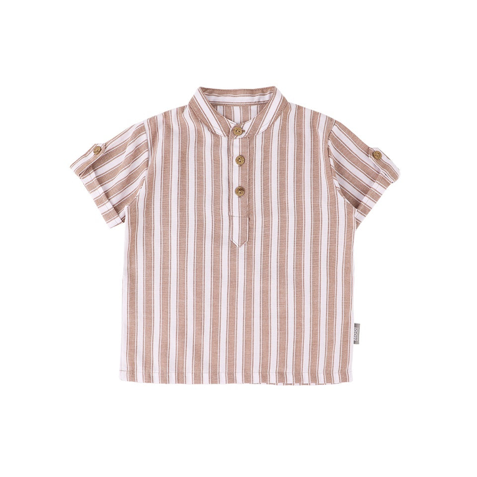 Mooi Kemeja Anak Laki-laki Enzo Striped Shirt