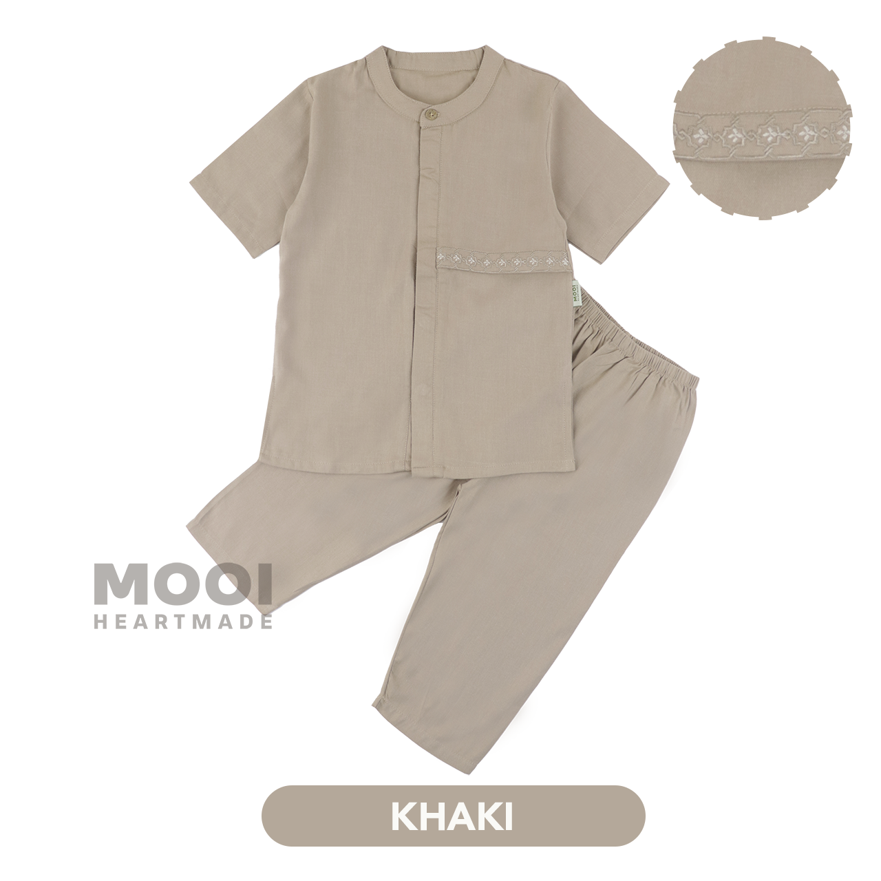 Mooi Taha Koko Set Setelan Koko Anak Raya Collection