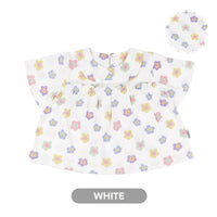 Mooi Atasan Anak Perempuan Rora Ruffle Top