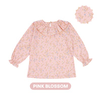 Mooi Atasan Anak Perempuan Erica Ruffle Top