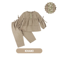 Mooi Setelan Anak Perempuan Raya Collection Mariyah Tunic Set