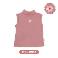 Mooi Atasan Anak Perempuan Yumiko Rib Top