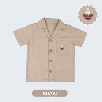 Mooi Kemeja Anak Laki-laki Arka Pocket Shirt V1