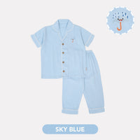 Mooi Piyama Anak Baju Tidur Anak Short Pajamas V1